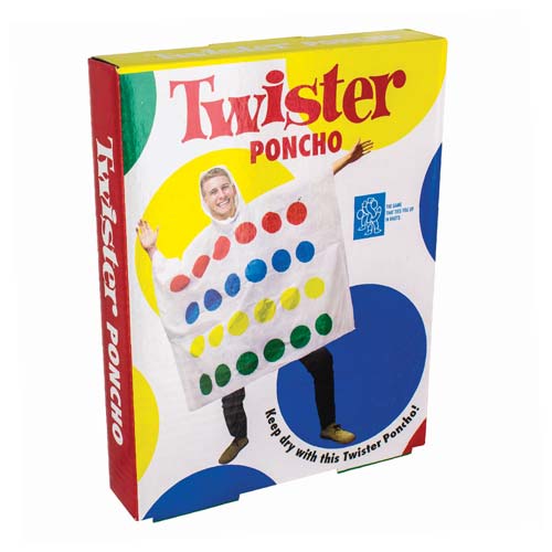 Twister Hooded Poncho